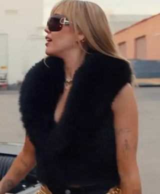 Hannah Montana 20th Anniversary Miley Cyrus Fur Vest