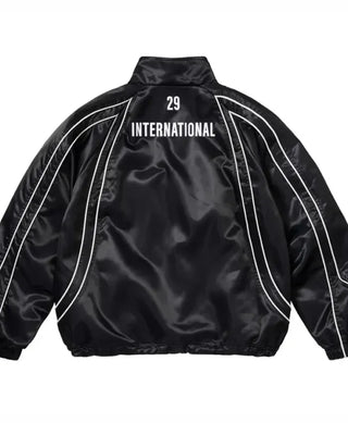 Supreme Satin-Trim Pullover Jacket
