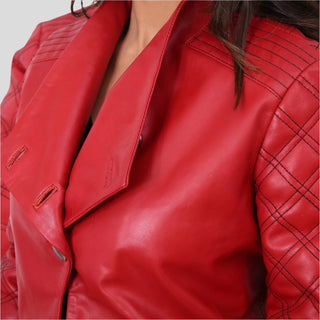 Biker leather jacket